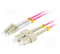 LANBERG FO-LUSU-MD41-0050-VT Patch cord a fibra ottica