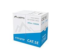 lanberg lcf5 - 10 CC 0305-S Solid Cavo di Rete Cat 5e FTP, 305 m Grigio