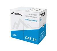 Lanberg Lcu5 - 11 Cc 0305-S Stranded Cavo Di Rete Cat 5E Utp, 305 M Grigio