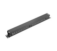 LANBERG Metallico 1U Tipo A Rack 19 Nero