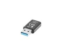 Lanberg NC-1200-WI Wireless USB WLAN 5000 Mbit/s Nero USB->RJ45 ETHERNET ADAPTER