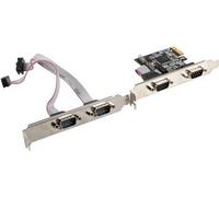 Lanberg PCE-DB9-004 Adattatore seriale PCI Express x1 NEW