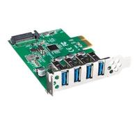 Lanberg PCE-US3-004 Schnittstellenkarte/Adapter Eingebaut USB 3.2 Gen 1 3.1 1