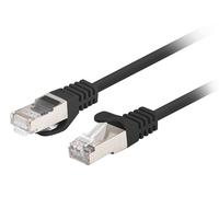 PATCHCORD KAT.6 FTP 0,25 M NERO FLUKE PASS PCF6-20CC-0025-BK