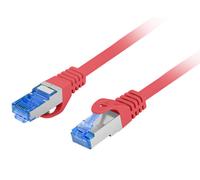 Lanberg PCF6A-10CC-0500-R cavo di rete rosso 5 m Cat6a S/FTP (S-STP) - Nouvo