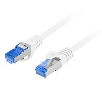 Lanberg PCF6A-10CC cavo di rete Bianco 1 m Cat6a S/FTP (S-STP) - Nouvo