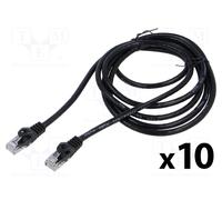 LANBERG PCU6-20CC-0300-BK Patch cord