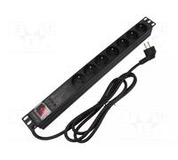 RACK PDU PRO 19 1U 16A 7X BARRA DI PDU-PRO-07E-0200-BK