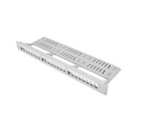 Lanberg PPKS-1124-S ABS Plastica Montaggio in Rack 1U Grigio Lanberg PPKS-1124-S ABS Plastica Montaggio in Rack 1U Grigio