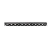 Lanberg PPS5-1024-B RJ-45 Cat5 Cat5e Nero Metallo Montaggio a rack 1U 24 x RJ-45