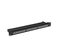 LANBERG PPS7-1024-B Patch Panel 24 PUERTOS 1U Cat.7 FTP Negro