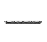 LANBERG PATCH PANEL PPU5-1024-B 24 PUERTOS CATEGORIA 5E 19 1U NEGRO
