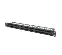 Lanberg PPU5-1048-B RJ-45 Cat5e Nero Montaggio a rack 1U T568A/B 48 x RJ-45 1U