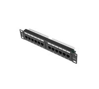 Lanberg Patch Panel 10 PPU6-9012-B - Nero, metallo 215×44,5×32,5 mm 270 g