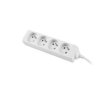 Lanberg PS0-04E-0150-W prolunghe e multiple 1,5 m 4 presa(e) AC Interno Bianco