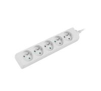 LANBERG 1.5 m White 5 x 230 V Lantern Extension PL. Cable from Full Copper