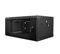lanberg - Rack Cabinets - lanberg Wall-Mounted rack 19 demounted FLAT Pack 4U/600 x 600 mm Black