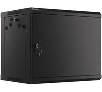 Lanberg Rack Wandschrank 19" 9U/600X450 Metalltür schwarz (WF01-6409-00B)Lanberg