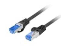 Lanberg PCF6A-10CC cavo di rete Nero 10 m Cat6a S/FTP (S-STP)