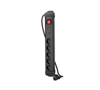 SP1-05E-0150-BK-BK Presa elettrica: Prese di sicurezza: 5 230VAC 10A nero LA