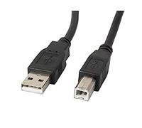 LANBERG Stampante per Cavi USB Maschio/USB Maschio ferrite 1.8 m Nero