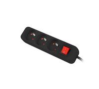 LANBERG Steckdosenleisten 1.5M 3X 230V E NUOVO
