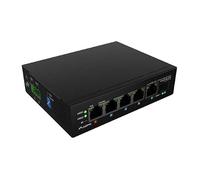Lanberg Switch ILFE-4P-1GE-1S-90 Light Industrial PoE 1xBT 3xAT