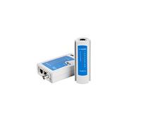 LANBERG Tester per Cavo NT-0401, RJ-45/RJ-12/RJ-11, UTP/FTP/SFTP,9 LED