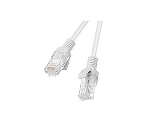 LANBERG Tubo Flessibile Cat.5e UTP 15m Grigio