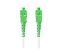 lanberg TUBO MONO SC/APC-SC/APC SIMPLEX G657B3 LSZH BIANCO 10M FIBRA