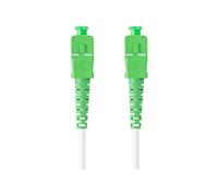 lanberg TUBO MONO SC/APC-SC/APC SIMPLEX G657B3 LSZH BIANCO 10M FIBRA