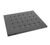 LANBERG - Vassoio Fisso AK-1003-B per Armadio Rack 19 1U 465 x 500 mm Fino a 20 kg di carico Nero