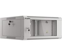 Lanberg WFFA-5604-10S Rack 4U Wandmontiertes Regal Grau (WFFA-5604-10S)Lanberg
