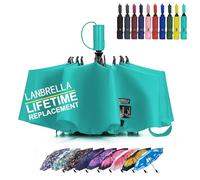 LANBRELLA Ombrello compatto invertito pieghevole ombrelli Auto Open Auto Close - C2.11 Teal Blue