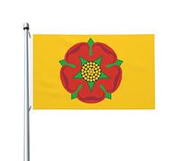 Lancashire County Bandiera Da Giardino 90X150Cm Resistenti Bandiere Da Parete Tutte Le Stagioni Bandiera Dei Pirati Per Feste Prato Decorazione