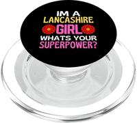 Lancashire Girl Qual è il tuo Superpower Lancashire Day Rose PopSockets PopGrip per MagSafe