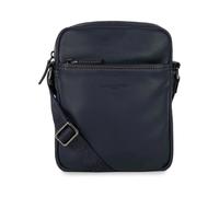 Lancaster, ,Bags ,Uomo ,Blu ,ONE SIZE Borsa a tracolla con zip in pelle bovina