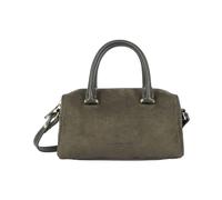 Lancaster - Borsa a mano in camoscio Cube Zip - - Bags - Donna - Verde - ONE SIZE