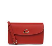 Lancaster borsa a tracolla borsa da sera City Philos Clutch Rouge rosso