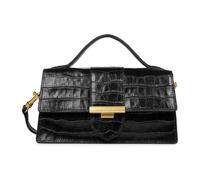 Lancaster Paris Borsa baguette Exotic Ily con patta e fermaglio Nero T.U.