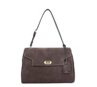 LANCASTER Borsa a tracolla grande, in pelle scamosciata Grace