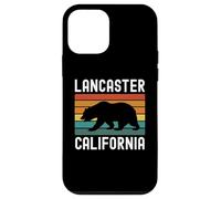 Lancaster California Bear Retro Palmdale Gorman Tehachapi Ca Custodia per iPhone 12 mini