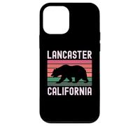 Lancaster California Bear Retro Palmdale Gorman Tehachapi Ca Custodia per iPhone 12 mini