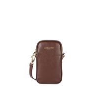 Lancaster Dune Borsetta porta cellulare marrone scuro