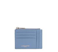 Lancaster | Dune - Portacarte in pelle di vacchetta grana blu smerigliato