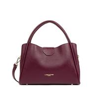 LANCASTER | Ida Double - Borsa a Mano Pelle di Vacchetta Granato Bordeaux - In - Champagne
