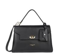 LANCASTER | Mademoiselle Grace - Borsa grande spalla Pelle di Vacchetta Pieno Fiore Nero