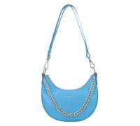 Lancaster Paris Aimy Borsa a spalla Vera Pelle 25 cm blu