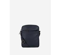 LANCASTER Paris Borsa a tracolla 'Lancaster Sacoche cuir de vachette SOFT VINTAGE Bleu/Camel' blu Uomo LANCASTER Paris One Size