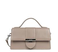 LANCASTER | Paris Ily - Borsa a Mano Pelle di Vacchetta Liscia Galet Fonce